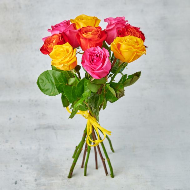 Букет из 9 эквадорских роз